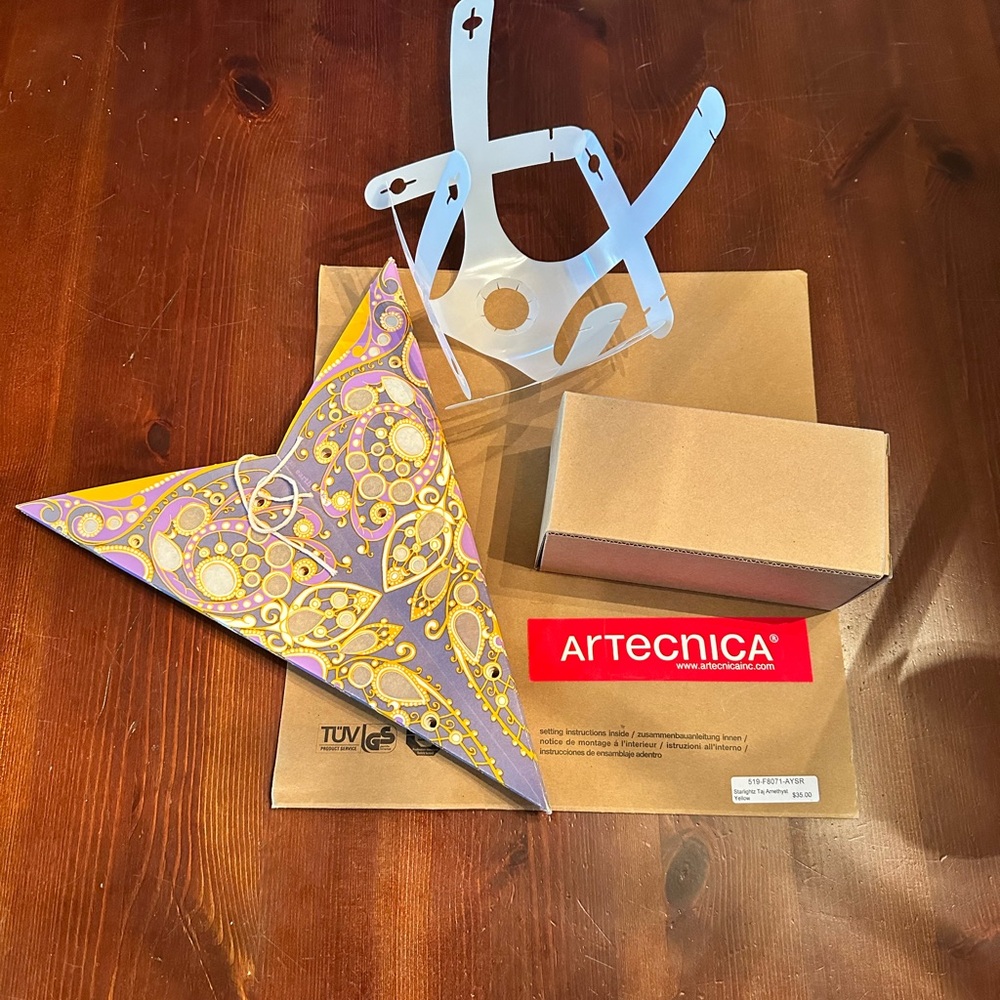 NIB Artecnica Star Lantern - Picture 4 of 5